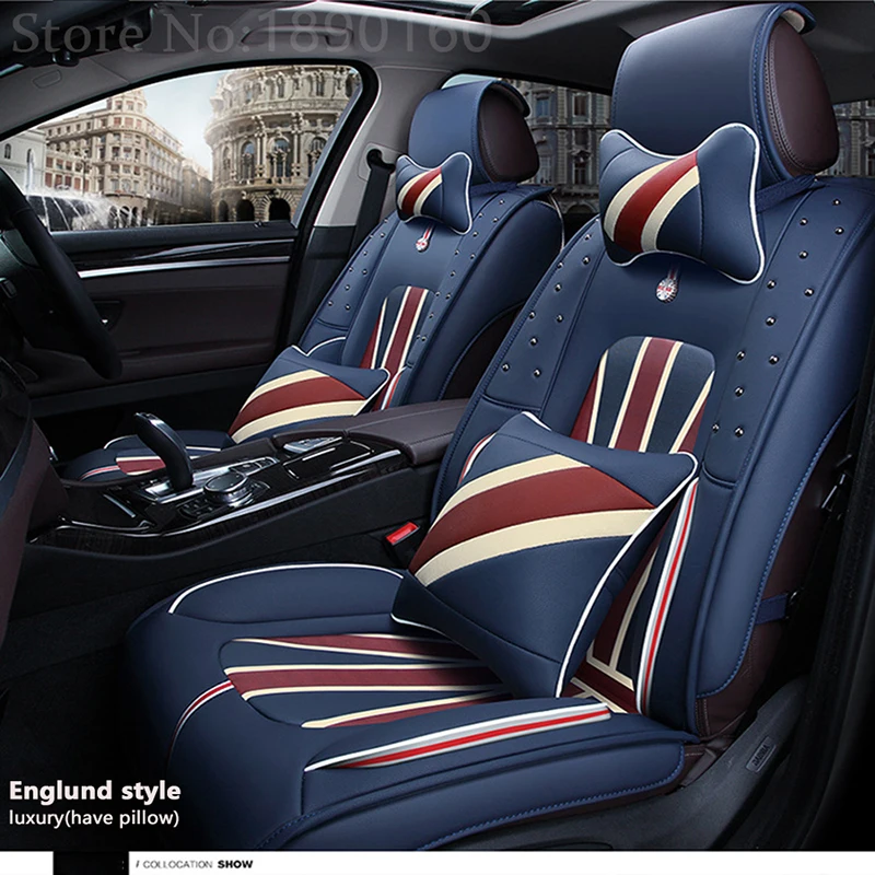 ( Front + Rear ) Special Leather car seat covers For Chevrolet Cruze Captiva TRAX LOVA SAIL auto ac