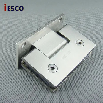 

Free shipping Precision cast 304 stainless steel shower room hinge glass clip fixed clip glass hinge 90 degrees