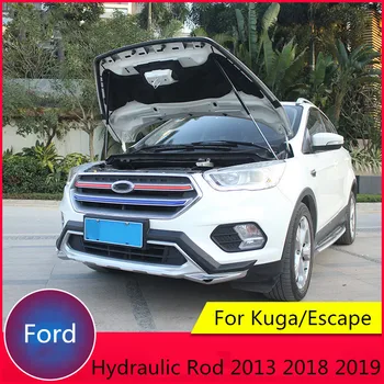 

Car Refit Front Hood Engine Cover Hydraulic Rod Strut Spring Shock Bar Car Styling Fit For Ford Kuga 2013 2015 2017 2018 2019