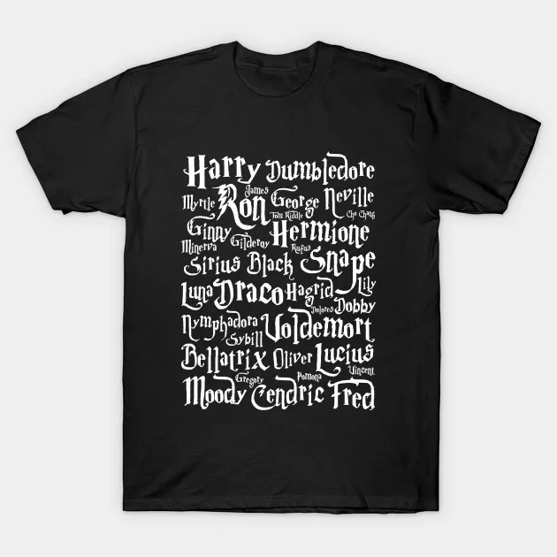 

Harry shirt Magic Characters T-Shirt potter shirt