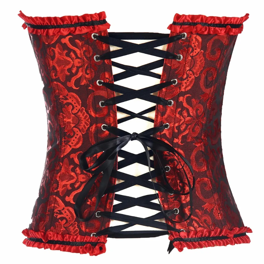 Женский атласный корсет с вышивкой размеры S 4XL/5XL/6XL|lace corset|corsets and bustierscorset plus |