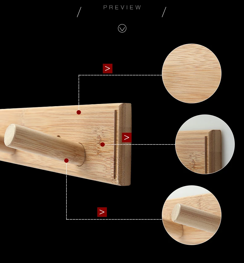 Европейский дверной крючок деревянные настенные подвесные крючки для ключей домашняя дверь шерстяной крючок для одежды деревянное домашнее украшение вешалка ряд крючков JJ428