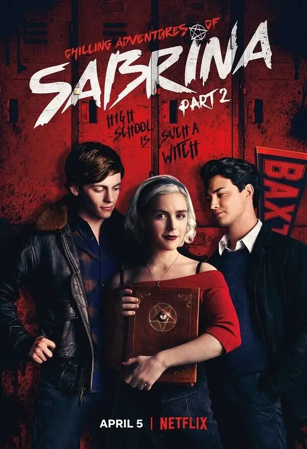 

F-127 Chilling Adventures of Sabrina Part 2 TV Series Art Print Poster Light Canvas Wall Decoration 20x30 24x36 27x40Inch