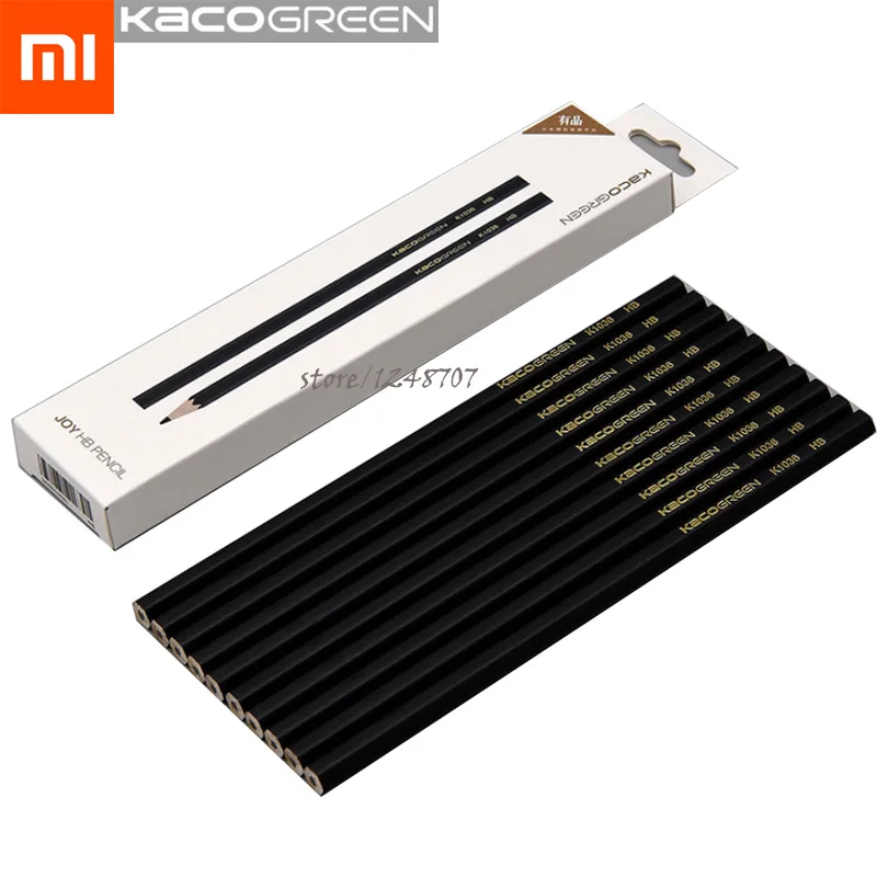 

10Pcs Xiaomi Mijia Kacogreen Joy Sketch and Drawing Pencil Smooth Set HB 2.2mm for Artist Student