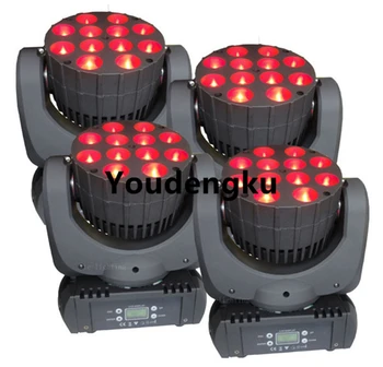 

4 pieces 12 x 10W RGBW 4in1 LED Beam Moving Head DMX DJ Lighting Beam Moving Head Led