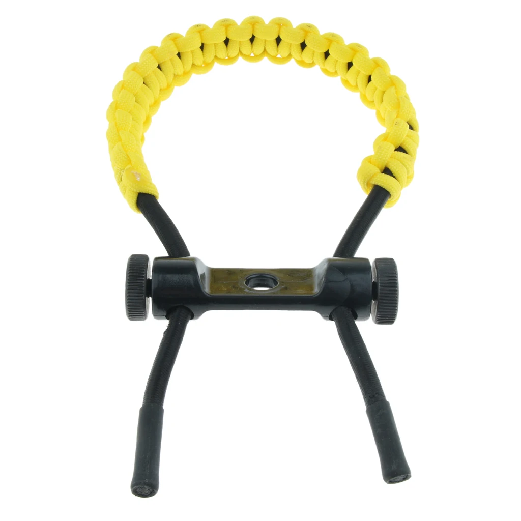 Bow Archery Wrist Sling Paracord Cord Survival Hunting Shooting Wrist Strap Compound Bow Wrist Sling Archery Wrist Sling