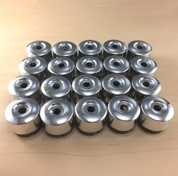 

Hot Sell 20x Chrome Color Car Wheel Lug Bolt Nut Caps Cover for VW Touareg 2004 -2016