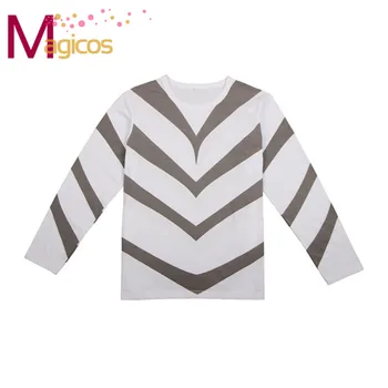 

Anime A Certain Magical Index Accelerator Tee Cosplay Costume White Long Sleeve T-shirt Tops