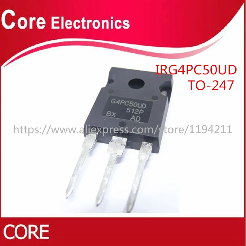 10 шт./лот IRG4PC50UD G4PC50UD с изолированным затвором(IGBT)-247