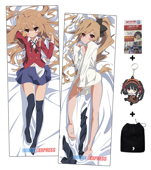 Чехол для подушки Hobby Express Taiga Aisaka Toradora Dakimakura японский чехол обнимания H3332|body pillow
