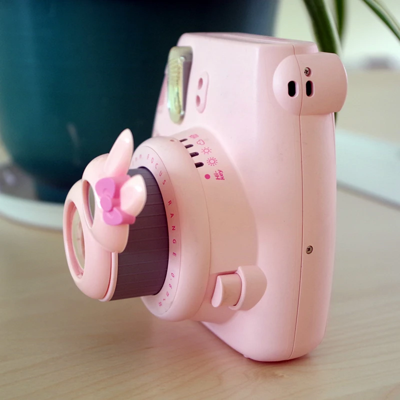 Cute Rabbit Close-up Lens Selfie Self Portrait Mirror For Fuji Fujifilm Instax Mini 7S88+ Instant Camera Accessories (5)