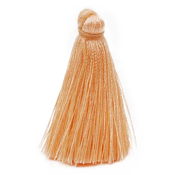 

New Arrival 40 mm Colorful Artificial Silk Tassel Charms Jewelry Findings Rayon Tassels Pendants, 20 pcs-10055856