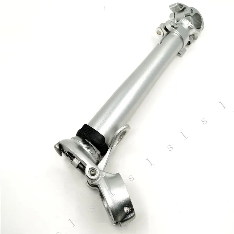 Color : Black QYA di alta qualit/à Elettrico Bicicletta pieghevole Stem 412 SP8 Folding Bike doppio senso telescopico manubrio 25,4 millimetri Forcella 28,6 millimetri Bike Parts robusto Materiale
