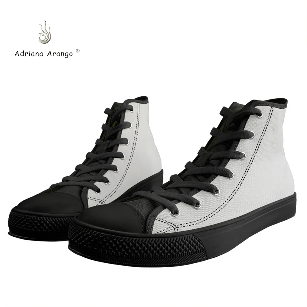 

Adriana 2019 Mens Shoes Sneakers Men Skateboard Shoes Custom Style Punk Canvas Skateboarding Shoes casual fitness shoe