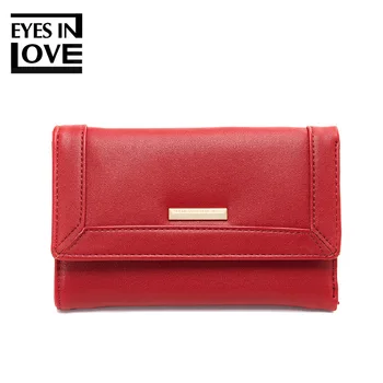 

6 Colors Women Wallets 2019 PU Leather Elegant Luxury Clutch Bag Brand Design Coin Card Holder Money Bag Purse