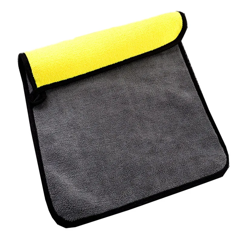 

Super Absorbent Car Wash Microfiber Towel Car Cleaning Drying Cloth Hemming Car Care Cloth Detailing Micro Fiber Towel