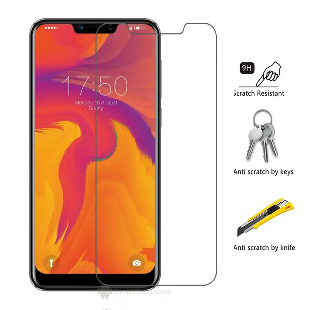 

Tempered Smart Phone Glass For Cubot P20 Explosion Proof Screen Protector Cubot H3 Note plus Rainbow H2 Protective Film Glass