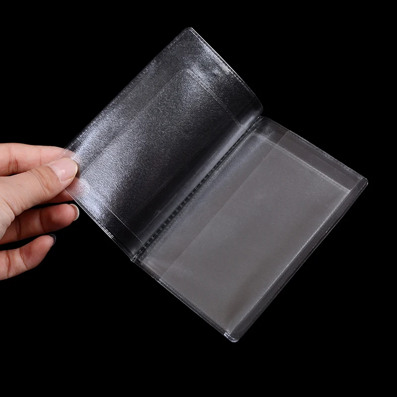 Plastic Transparent Inner Pages Pocket for Russian Driver License Cover Folded Film Belarus Documents Credit Card Holder | Багаж и сумки
