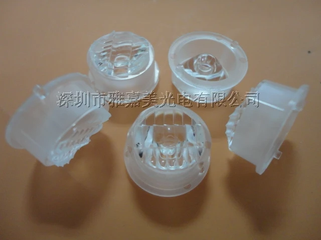 

High quality ,XPE Led Waterproof lens 21mm Trapezoidal surfaces 45 degrees , XP-G R5 Lens r (20 pieces/lot)CREE LED Lens