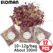 Натуральные свадебные конфетти ELOMAN сушеные лепестки цветов популярные свадебные и вечерние украшения биоразлагаемые конфетти с лепестками роз