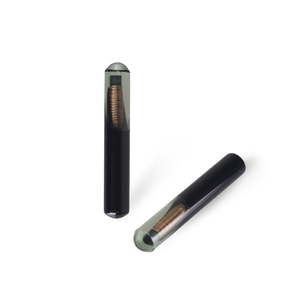 KEYYOU 10X CAR KEY CHIP BLANK 4D60 GLASSY TRANSPONDER KEY CHIP FOR FORD CONNECT FIESTA FOCUS KA MONDEO ID 4D 60 AUTO CHIP