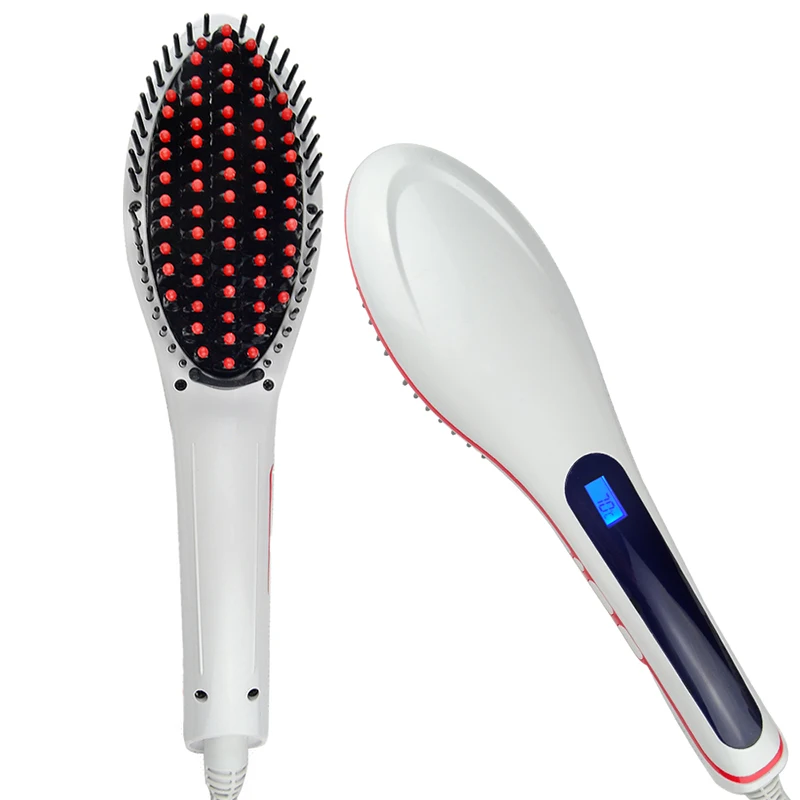 Straighten hair hot comb plastic hair combs Automatic Massager hair