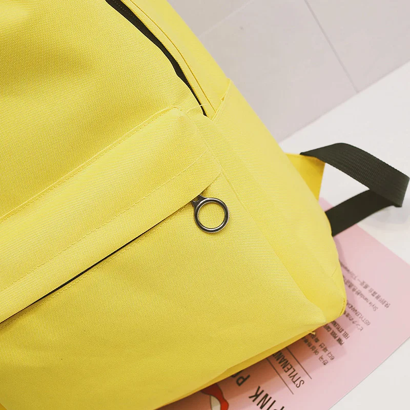 Menghuo Brand Canvas Men Women Backpack Rabbit Pendant College High Middle School Bags for Teenager Boy Girls Backpacks Mochila (76)