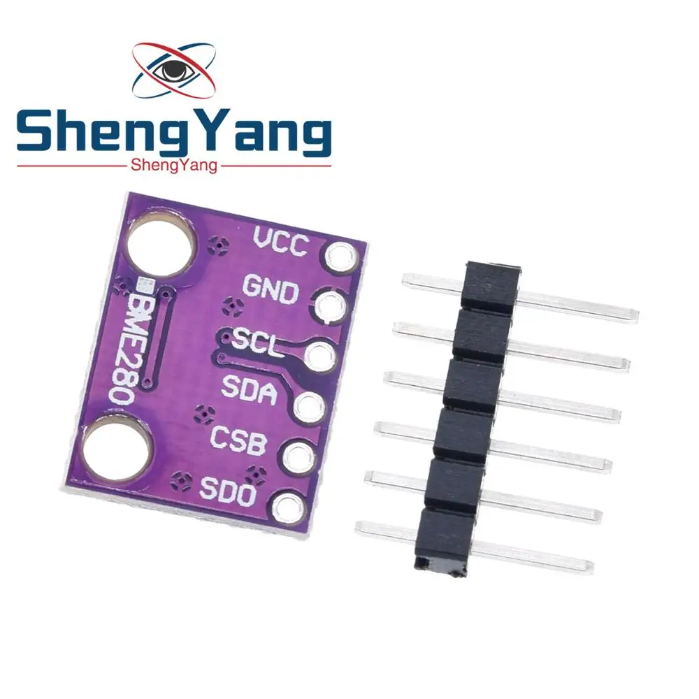 1 шт. ShengYang GY-BME280-3.3 прецизионный высотомер атмосферного давления BME280 модуль датчика для arduino