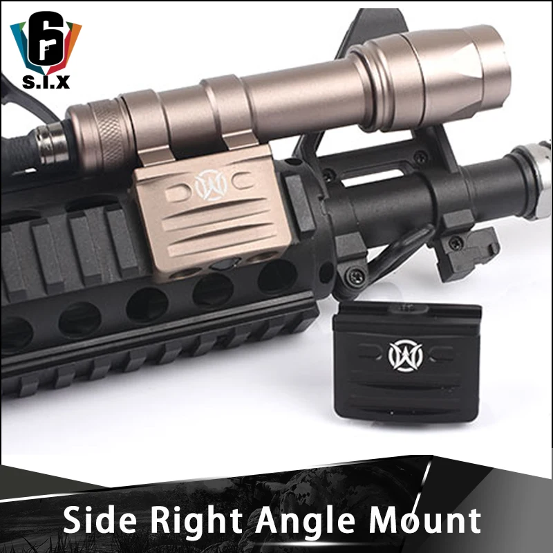 

Tactical Airsoft Surfire RM45 Off Set Mount For Surefir M300 M600 M300V M600V M600B Light Mount For Shotguns Picatinny Rail