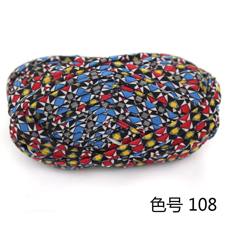 10 шариков Красочные крашеные пряжи для вязания ковров коврик Diy сумка для хранения сумки ткань большая ткань для вязания крючком причудливая пряжа швейная нить - Цвет: Темно-синий