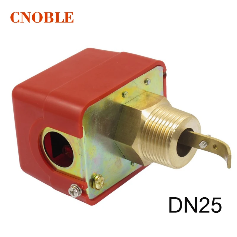 1 дюймов DN25 наружная резьба SPDT вода Paddle коммутатором потока HFS 25 для 220VAC 3A датчики