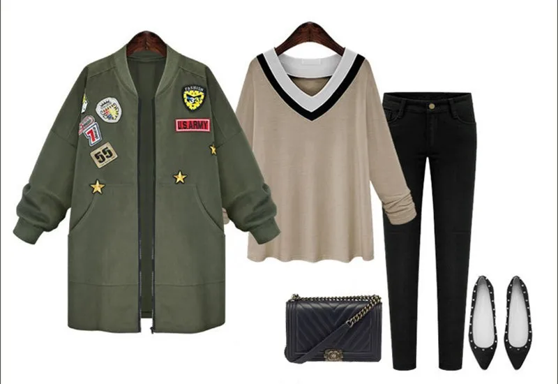women uniform coat jacket overcoat (4)