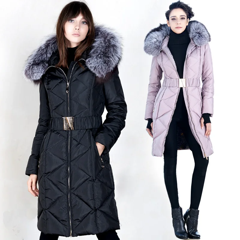 Пуховик женский зимний с меховым воротником 2019|coat down|coats coatscoat women elegant |