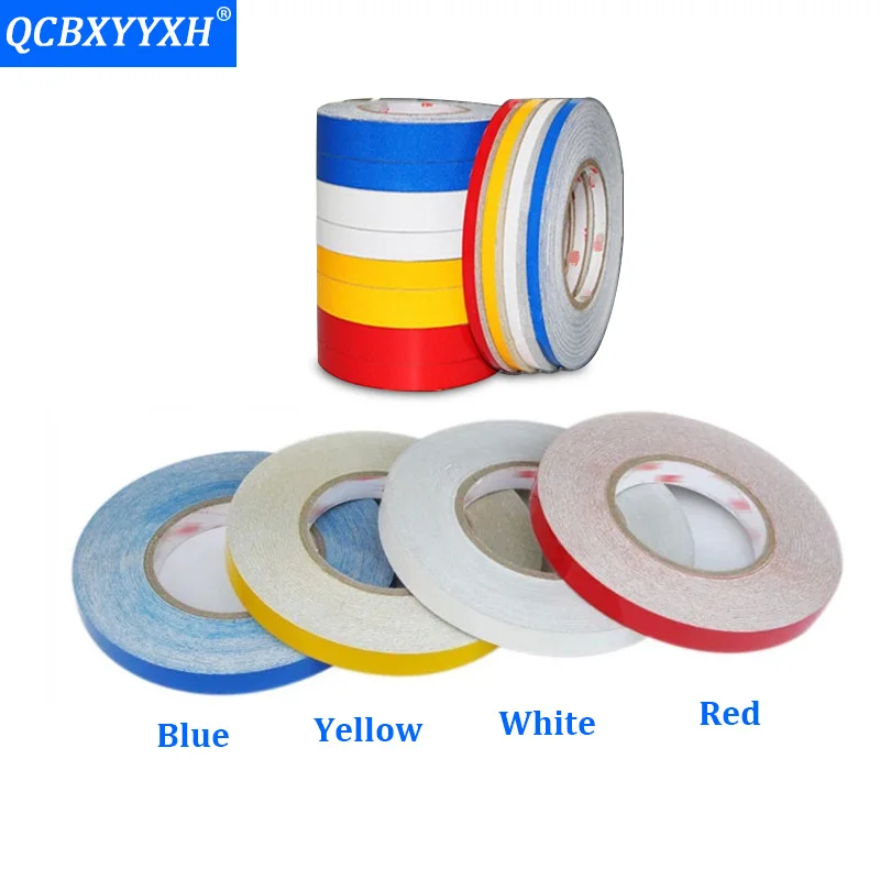 

QCBXYYXH 5M*1CM Reflective Strips Car Stickers Car-styling Motorcycle Decoration Automobiles Safety Bikes Warning Mark Tapes