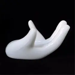 Белый окарины керамика база ручной Стенд для музыки фарфор Lover идеальный дисплей аксессуар