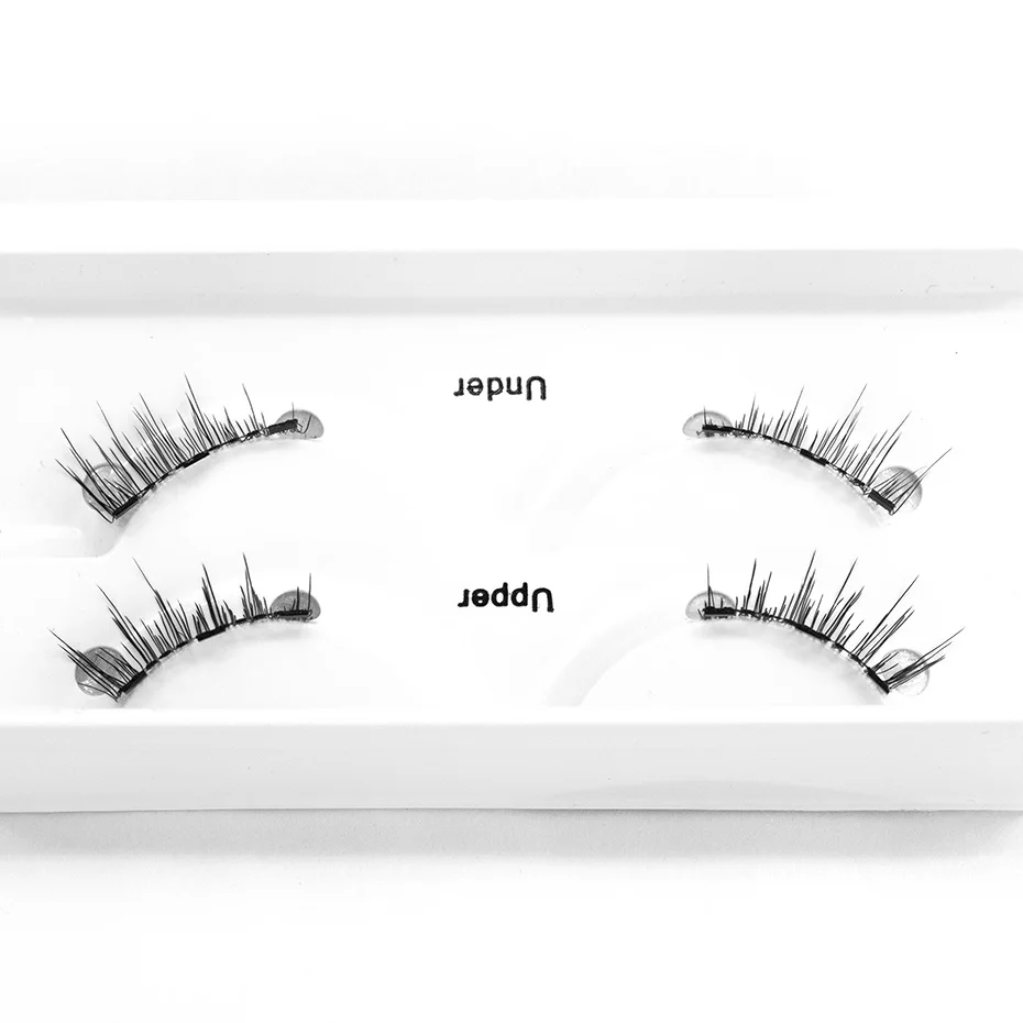Genailish 3DMagnetic Eyelashes 4 Magnet False Eyelash Full Strip Magnetic Lashes Soft Hair Reusable Fake Eye Lash-AD001 Genailish 3DMagnetic Eyelashes 4 Magnet False Eyelash Full Strip Magnetic Lashes Soft Hair Reusable Fake Eye Lash-AD001