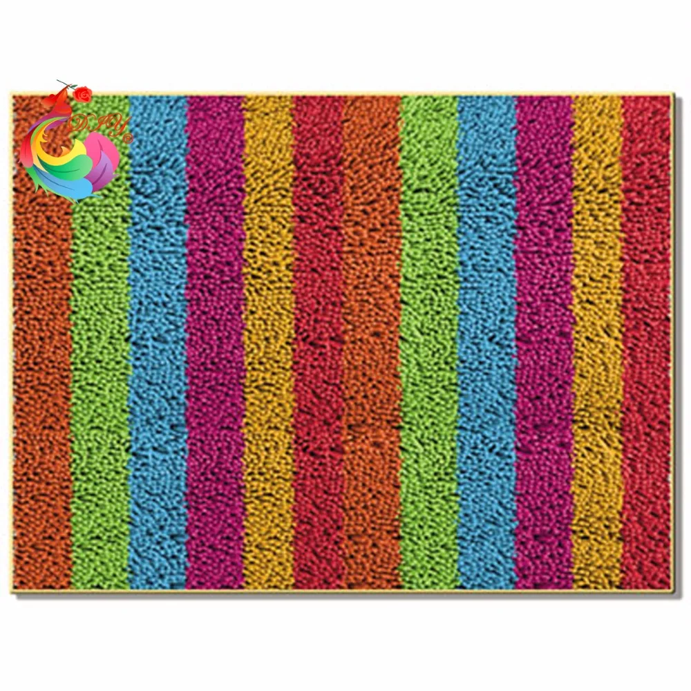 Latch hook rug kits knitting needles cross stitch crochet hooks Yarn