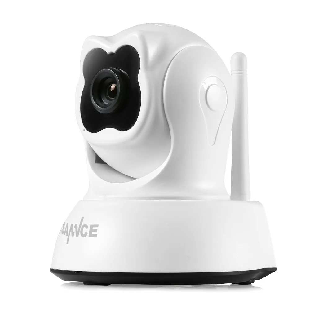 SANNCE WIFI 1280x 720P 1.0MP IP Camera Vandal-proof 6LED IR Night Vision Indoor Security Camera ONVIF P2P CCTV Cam with 6 IR-Cut