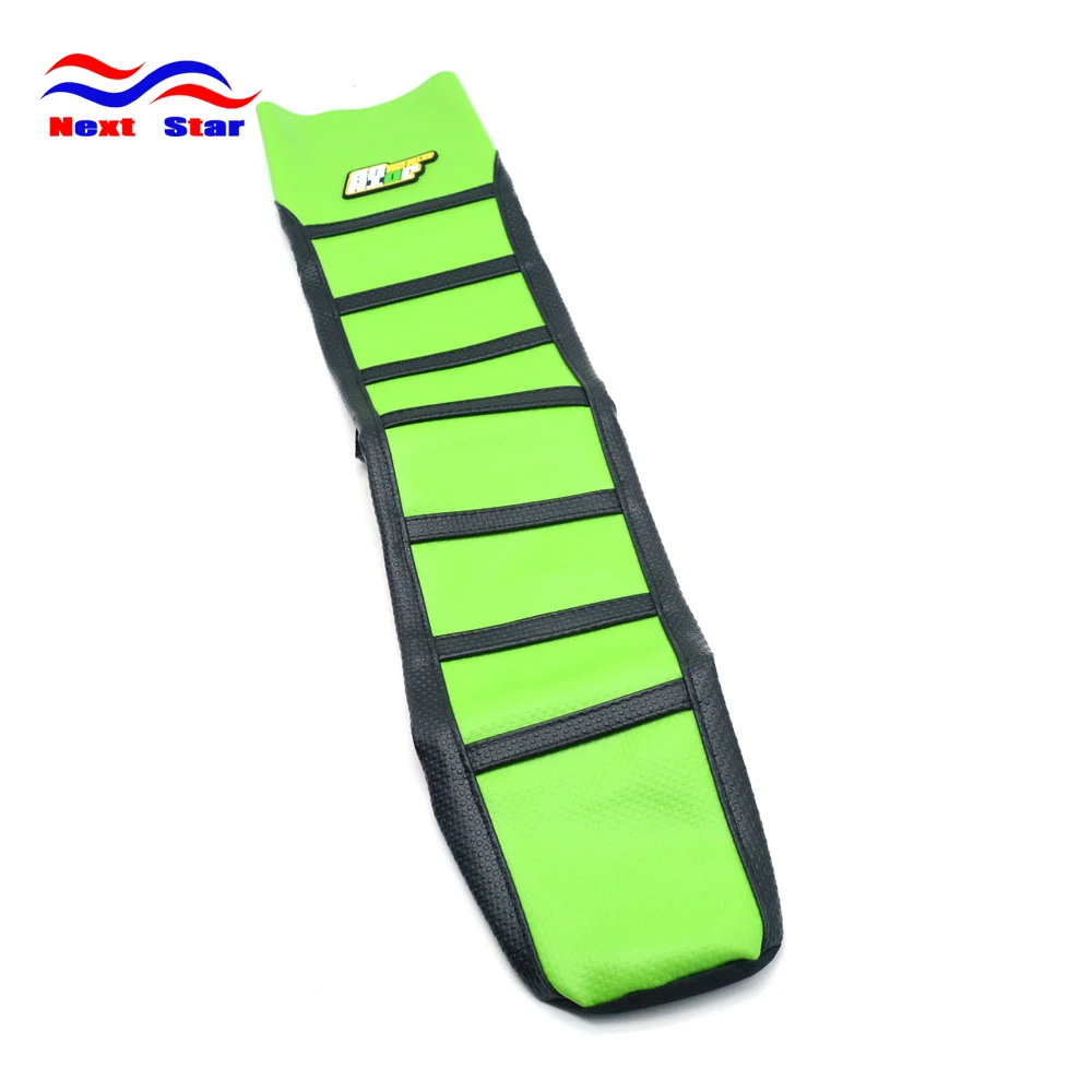 

Motorcycle Leather Soft Anti-slip Seat Cover For KAWASAKI KXF250 KXF450 KXF 250 450 2006 2007 2008 Motocross Dirt Bike