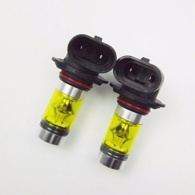 100 W 10~ 24 V алюминиевый сплав 9005 HB3 желтый 4300 K светодиодный Противотуманные фары для противотуманных фар дневного света