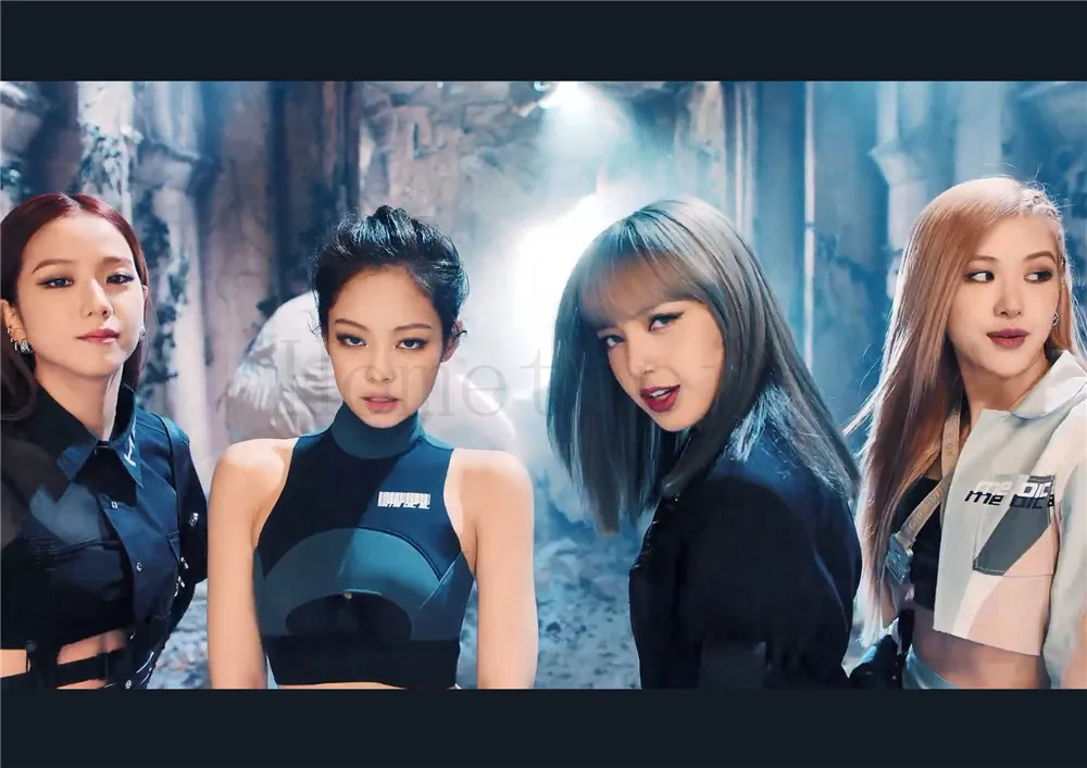 Постеры Kill this love Blackpink Kpop глянцевая бумага яркие цветные наклейки на стену HD украшение для дома