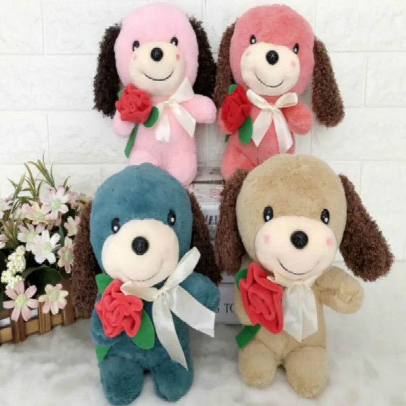 

Cute little mouse, rose dog, dog, doll, stuffed toy doll, annual meeting, wedding birthday gift