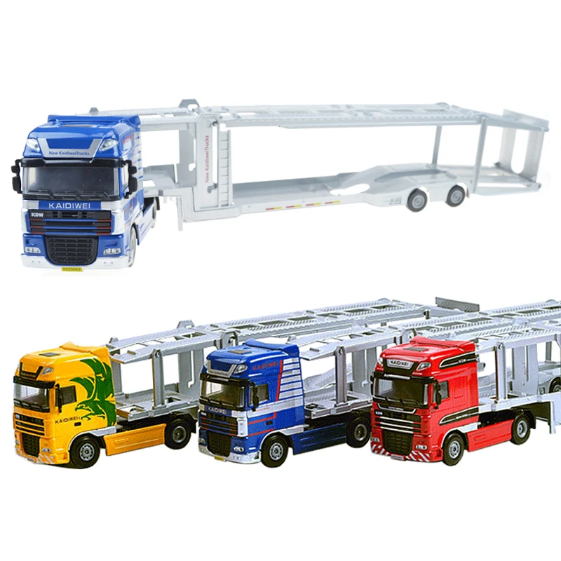 

Alloy Truck trailer Engineering vehicle High simulation kids children's toy model christmas new year gift collection 1:50