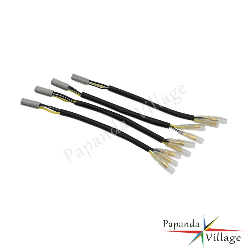 4 шт. разъемы для сигнала поворота мотоцикла Yamaha YZF R6 R1 R3 R6S FZ6 FZS6 FZ1 250 500|adapter plug|adapter
