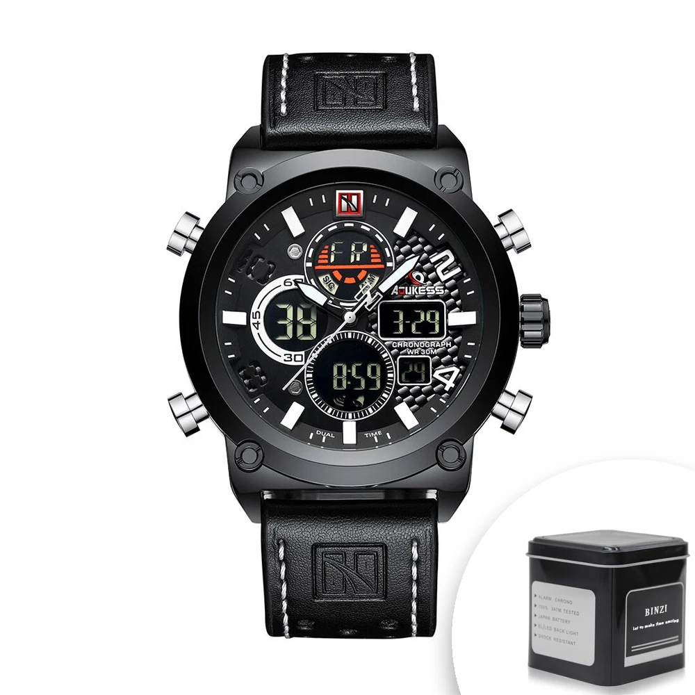 【Сток clearance】роскошные relogio masculino мужские часы водонепроницаемые reloj hombre для