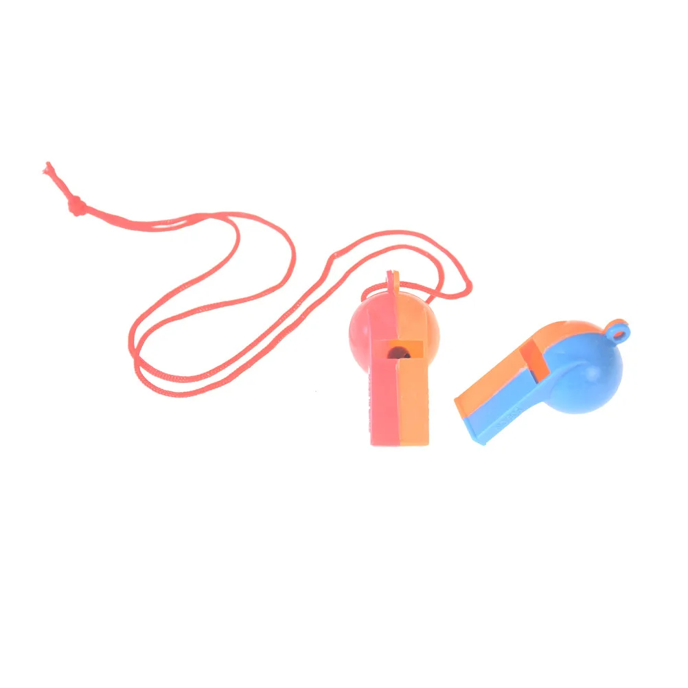 10pcs/lot Candy Color Whistle Cheerleading Toys for Kids Children