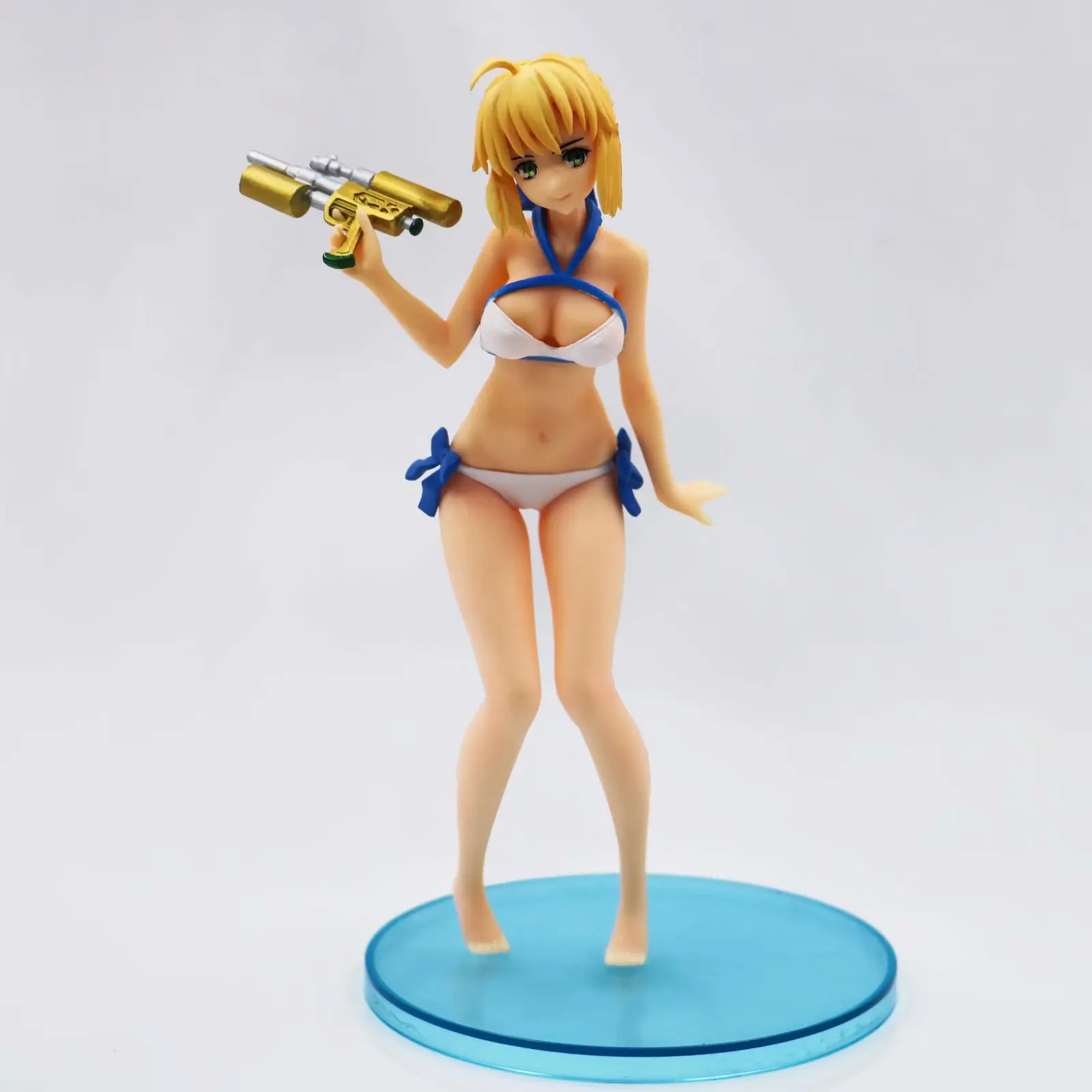 Новый горячий 18 см Fate/stay night водный пистолет купальник saber lily Matthew Kyrielite альтер