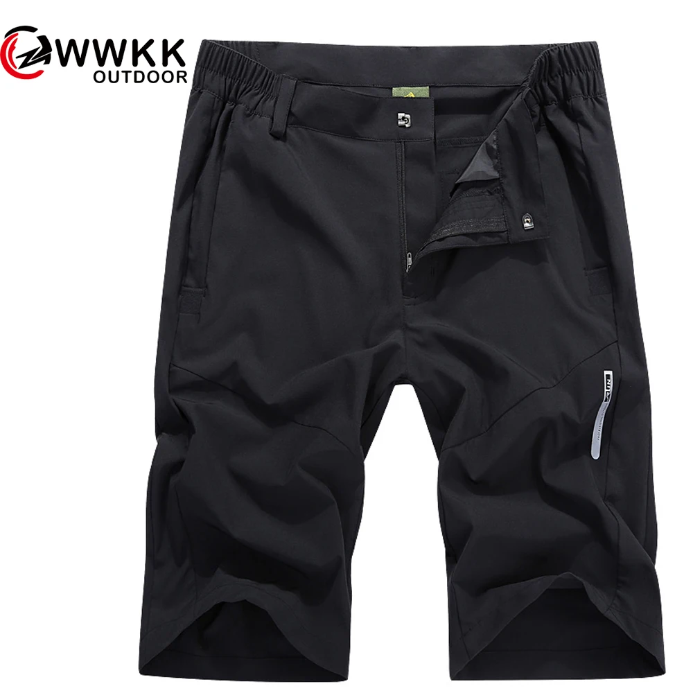 

Men's Quick Dry Shorts Splicing Type Placket Zipper Beach Fitness Outfit Flat Simple Low-key True Self Outdoor Jogger Summer