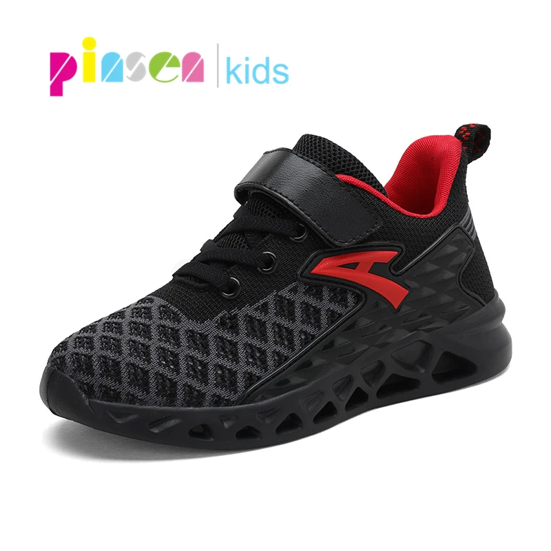 

PINSEN 2019 Fashion Autumn Children Shoes For Boys Sneakers Mesh Kids Shoes Girls Casual Sport Running Shoes Chaussure Enfant