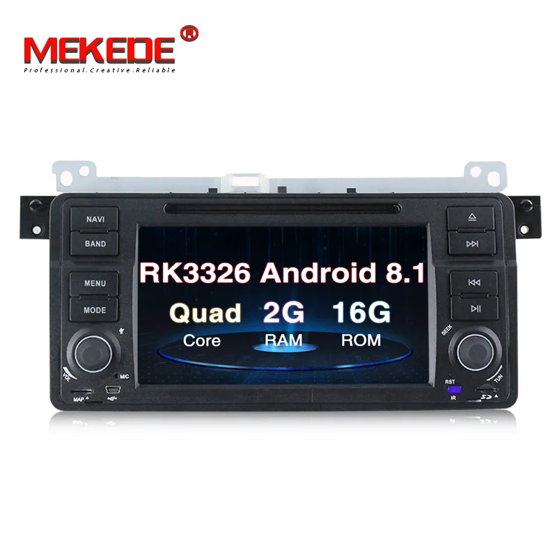 

Car Multimedia player Android 8.1 GPS 1 Din DVD Automotivo For BMW/E46/M3/MG/ZT/Rover 75 Wifi Radio FM 4 Cores 16GB TDA7851